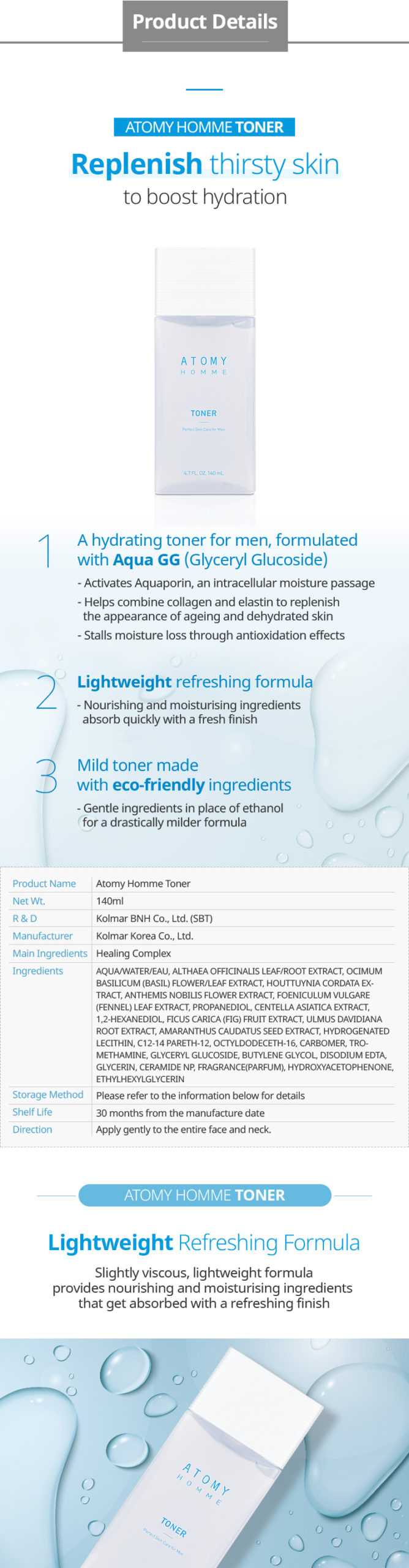 Homme Skincare Set 3